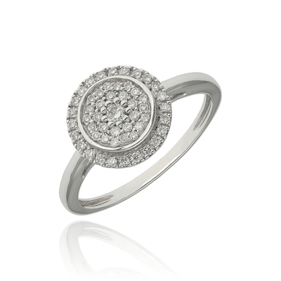 Fehér arany gyűrű 50-es méret (R-22966/50_4I)